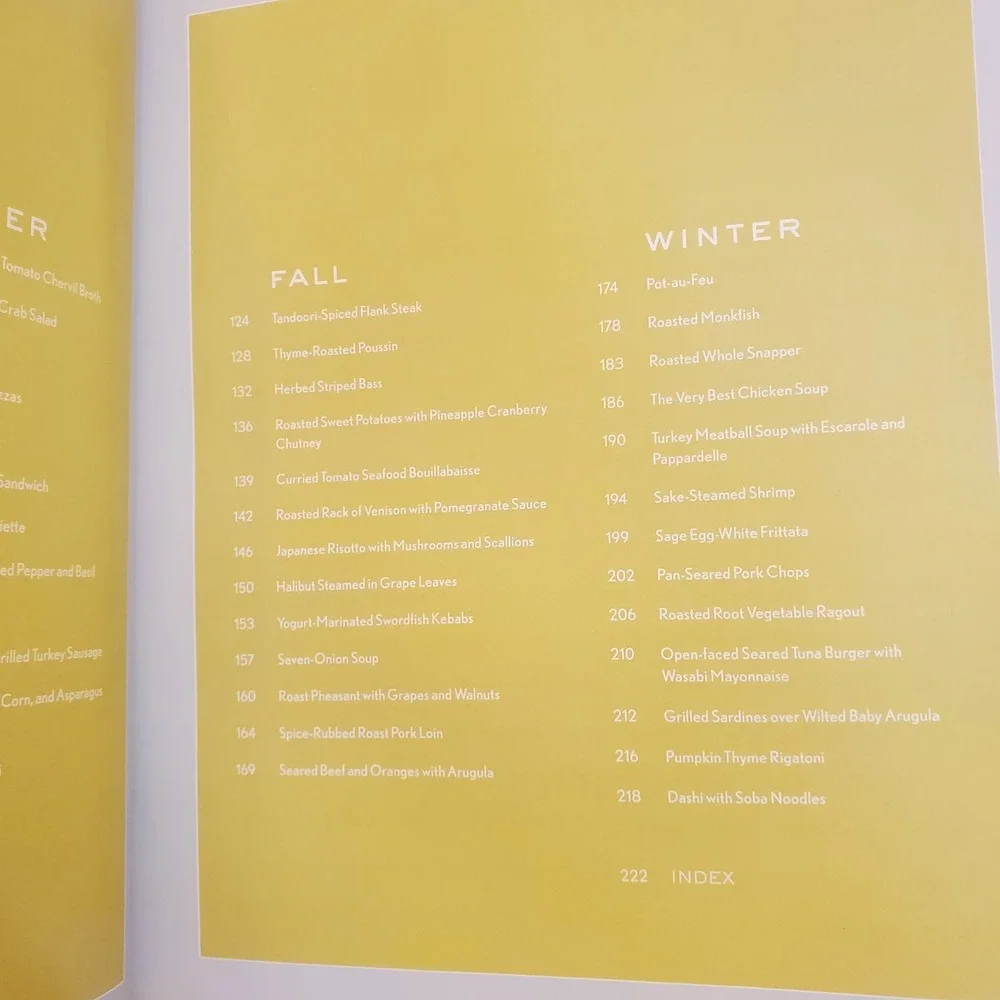Vtg Martha Stewart's 1997 Hardcover Healthy 52 Quick Menus 175 Sensible Recipes‎